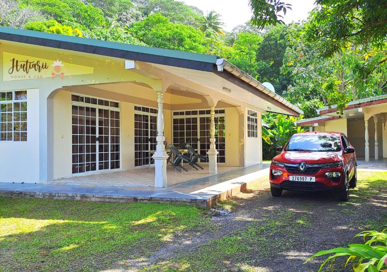 Hutiarii House & Car & Excursions Raiatea Villa Tevaitoa Eksteriør bilde